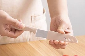Cuchillo con funda colores pasteles